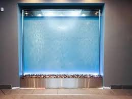 Glass Water Screen Fountain